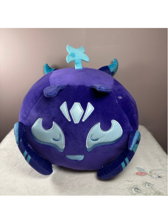 Blox Fruits Other - Blox Fruits Purple Blue Plush Stuffed Animal 12” Roblox Game Toy